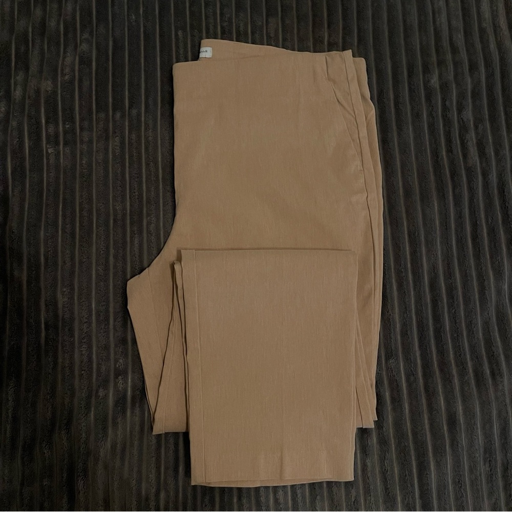 Business casual skin tight beige